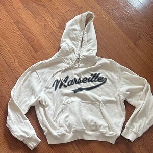 Cream Hoodie Sweater
